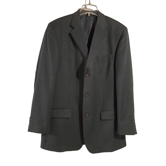 Pronto Uomo Other - Pronto Uomo Vintage Mens Worsted Wool Blazer Sportcoat Jacket Size 42 Tall